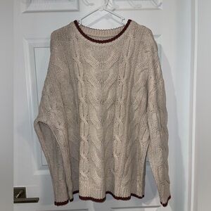 Women’s 2xl knit sweater